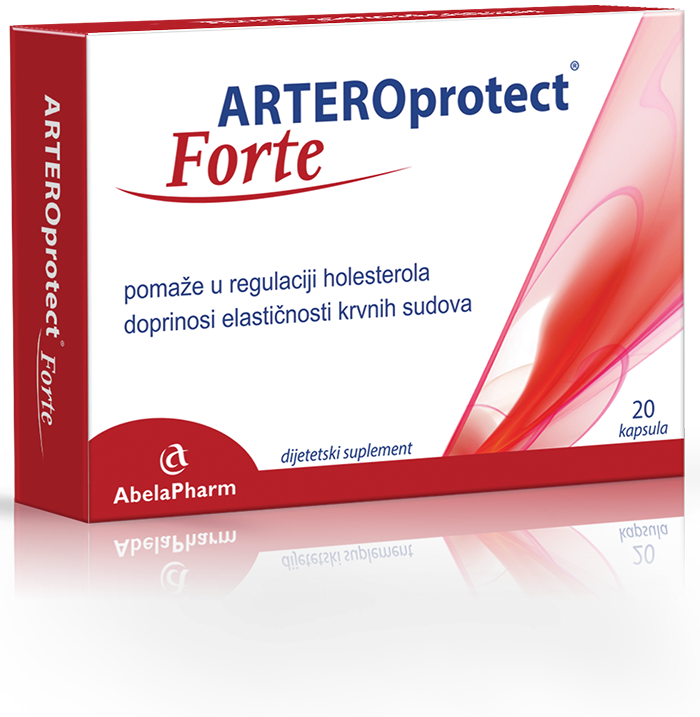 ArteroProtect® Forte - pomaže da krvni sudovi budu elastičniji i fleksibilniji, 
